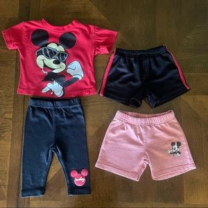 Disney Baby Clothes Lot